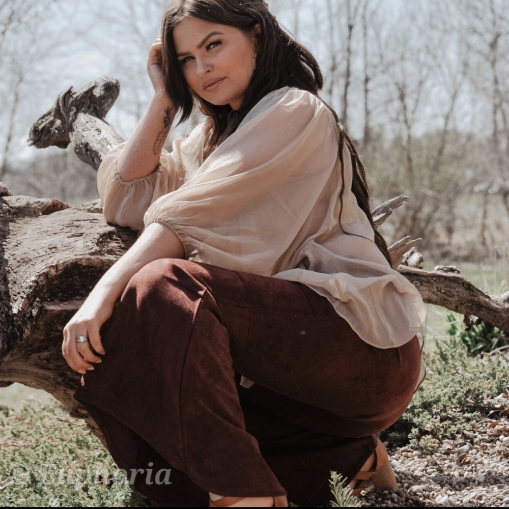 Handmade Chiffon Oversized Blouse